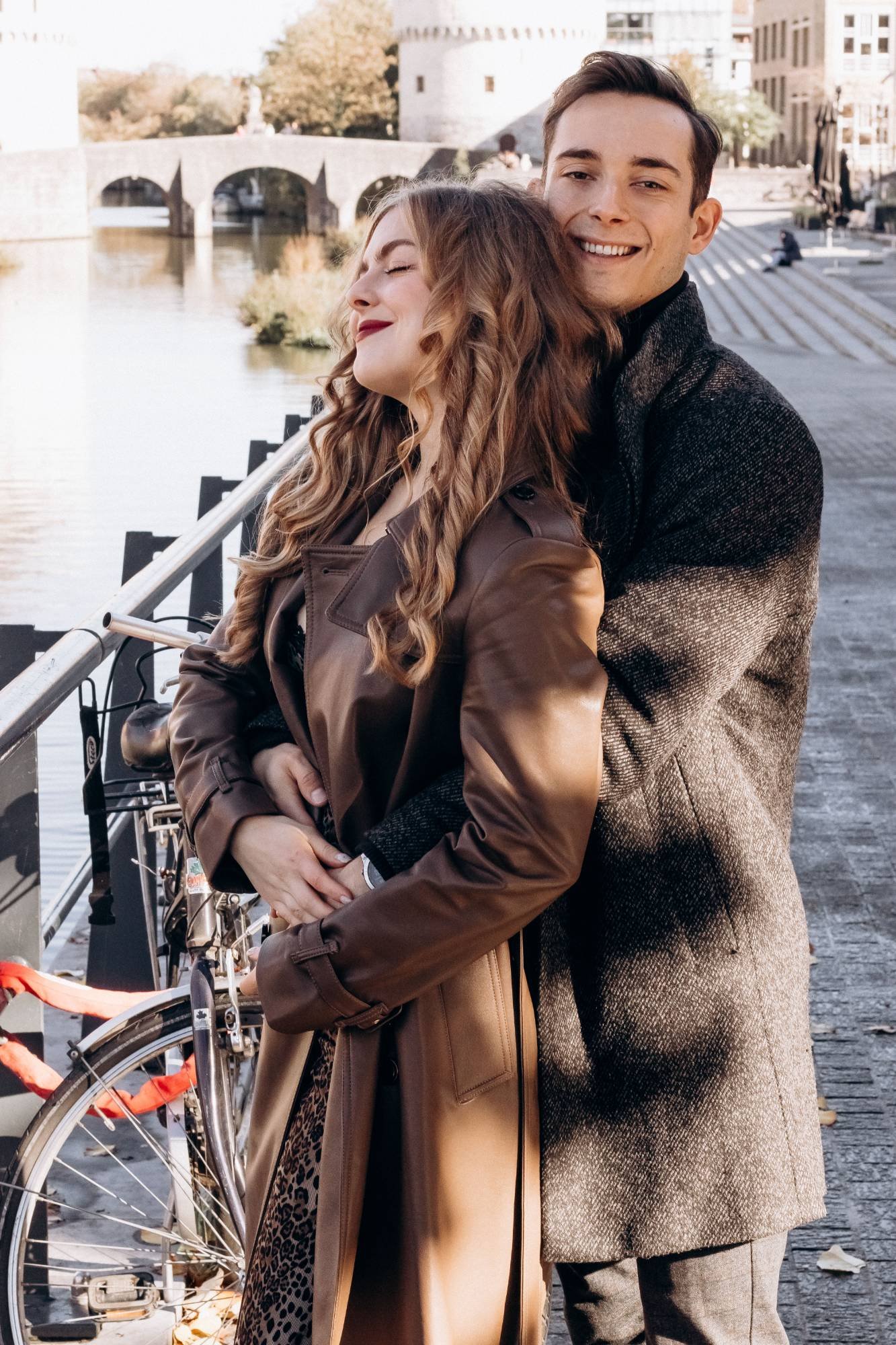 Yana and Guillaume in Belgium